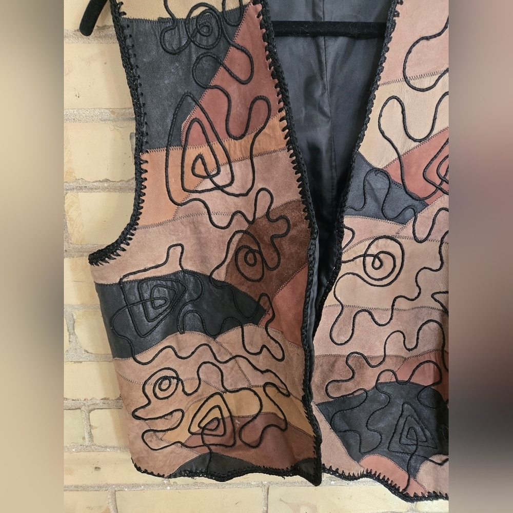Vintage Suede Vest - Picture 6 of 8